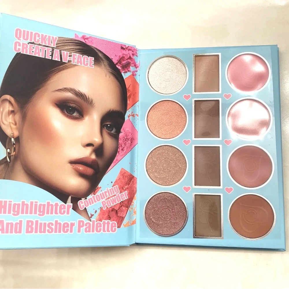 Igoodco Face & Eyeshadow Makeup Pallet, New‎